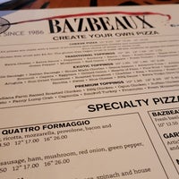 Photo taken at Bazbeaux Pizza by Douglas F. on 7/8/2023