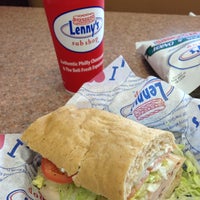 Photo taken at Lenny&amp;#39;s Sub Shop by JmMster J. on 1/13/2013