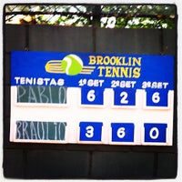 Photo taken at Brooklin Tennis by _Pablo D. on 9/29/2012