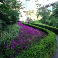 Photo taken at Japanese Garden - Hotel New Otani by Nao on 5/11/2013