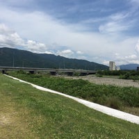 Photo taken at 重信川河川敷 by Nao on 7/7/2016