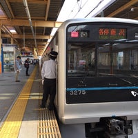 Photo taken at Odakyu Yamato Station (OE05) by Nao on 10/4/2015