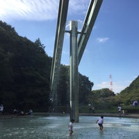 Photo taken at 虹と水の広場 by Nao on 9/23/2018