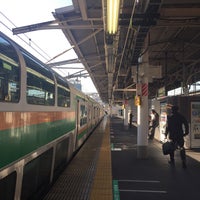 Photo taken at JR Platforms 5-6 by Nao on 1/16/2016