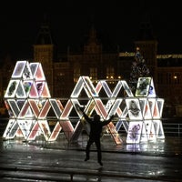 Photo taken at Amsterdam Light Festival by Lennert V. on 12/27/2014