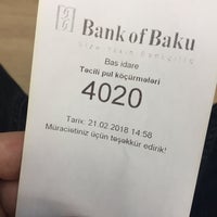 Photo taken at Bank of Baku (Head office) by Kenan G. on 2/21/2018