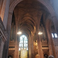 Photo taken at Liverpool Cathedral by Tony K. on 10/21/2023