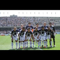 Photo taken at Estadio Olímpico Universitario by José Luis A. on 4/28/2013