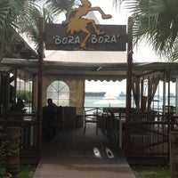 Photo taken at Samundar Restaurant Palawan Beach by Glory K. on 12/30/2012