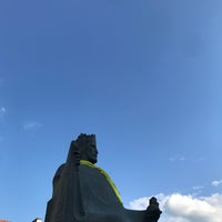 Photo taken at Monument to King Mindaugas by Skirmantas J. on 5/15/2021
