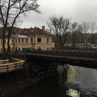 Foto scattata a Užupio tiltas | Užupis bridge da Skirmantas J. il 3/3/2020