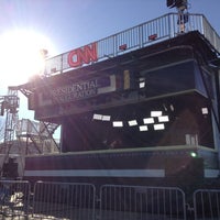 Photo taken at CNN Inauguration Broadcast Booth by Matthew S. on 1/20/2013