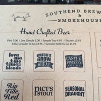Photo taken at Southend Brewery &amp;amp; Smokehouse by Keith on 3/13/2016