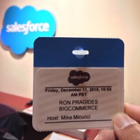 Photo taken at Salesforce by Ron P. on 12/11/2015