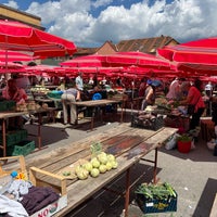 Photo taken at Tržnica Dolac by Gonny Z. on 6/25/2022