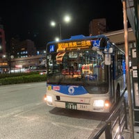 溝口駅南口バス停 Bus Stop In 高津区