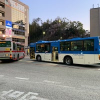 溝口駅南口バス停 Bus Stop In 高津区
