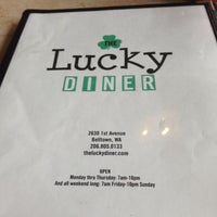 Photo taken at The Lucky Diner by Rebecca M. on 4/20/2013