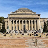 Photo taken at Low Steps - Columbia University by Dana on 10/28/2022