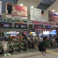 Photo taken at Akita Station by 76 k. on 8/26/2016