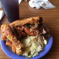 Photo taken at Casey&amp;#39;s Barbecue &amp;amp; Home Cookin&amp;#39; Buffet by Tee J. on 6/6/2015