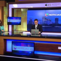 Photo taken at Univision by Justin C. on 5/11/2014