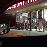 Photo taken at Discount Tire by Claudia C. on 11/7/2012