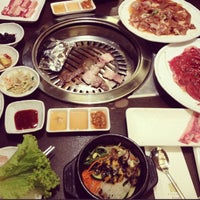 Photo taken at Han Sang Korean Charcoal BBQ by Jocelyn L. on 3/3/2013