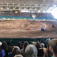 Photo taken at Del Mar Arena by Zach S. on 7/1/2019