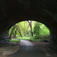 Photo taken at 77th Street Stone Arch by rob z. on 5/7/2016