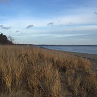 Photo taken at Conimicut Beach by rob z. on 12/24/2015