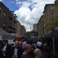 Photo taken at Whitecross Street Market by Constantinos A. on 5/23/2016