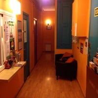 Photo taken at Paraiso Travellers Hostel by Andrea R. on 5/27/2013