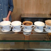 Photo taken at Blue Bottle Coffee by Rosanie W. on 4/15/2013
