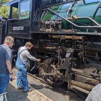 Photo taken at Sunol Station Niles Canyon Railway by Max G. on 8/10/2019