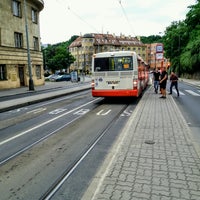 Photo taken at Michelská (tram, bus) by Roman L. on 6/22/2017