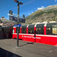 Photo taken at Bahnhof Pontresina by Trevor S. on 8/21/2022