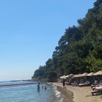 Photo taken at Aya Nikola Plajı by Sara on 8/29/2023