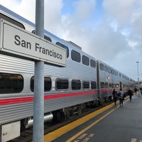 Photo taken at San Francisco Caltrain Station by Mark W. on 1/19/2017