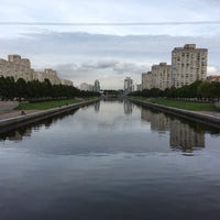 Photo taken at Мост Кораблестроителей by Aleksey K. on 8/26/2018