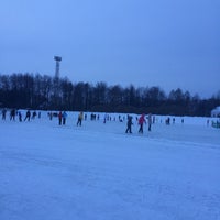 Photo taken at Стадион «Юность» by Nastya💎 on 1/23/2016