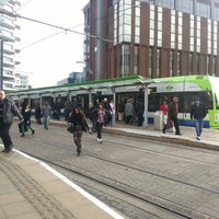 Photo taken at East Croydon London Tramlink Stop by Suzi on 11/23/2012