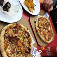 Photo taken at Domino&amp;#39;s Pizza by Sevim Ç. on 10/1/2017