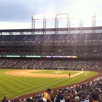 Photo taken at Coors Field by Hannah M. on 5/9/2013
