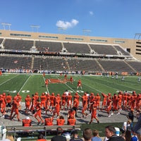 Photo taken at Powers Field at Princeton Stadium by Kay C. on 9/16/2017