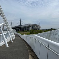 Photo taken at Toyota Stadium by 宗谷アイ on 4/20/2024