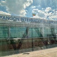 Photo taken at Yangon International Airport (RGN) by Emy D. on 12/5/2023