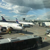 Photo taken at Terminal D by Vadim K. on 5/19/2017