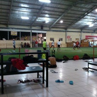 Photo taken at Mataram Mall Futsal by Gema E. on 5/22/2013