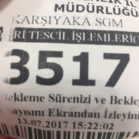 Photo taken at Karşıyaka Sosyal Güvenlik Kurumu by Ayşe I. on 7/13/2017